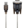 CONVERSOR USB 2.0 A SERIE 9 PINES CON CABLE 1.5Mt
