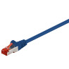 LATIGUILLO AZUL S/FTP CAT6 FLEXIBLE CCA 0.25Mts.