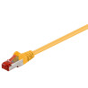 LATIGUILLO AMARILLO S/FTP CAT6 FLEXIBLE CCA 2Mt