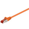 LATIGUILLO NARANJA S/FTP CAT6 FLEXIBLE CCA 3Mt