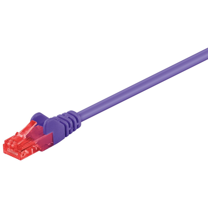 LATIGUILLO MORADO UTP CAT6 FLEXI ALU/CU (CCA) 1.5m