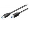 CABLE CONEXIÓN USB 3.0 A-B  1MTS
