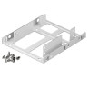 CHASIS ADAPTADOR DE DISCO DURO 2 X 2.5 A  1 X 3.5