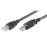 CABLE CONEXION USB 2.0 A-B  1MTS