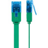 LATIGUILLO VERDE UTP CAT6A FLEXIBLE 2Mts. PLANO