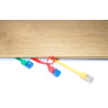 LATIGUILLO AZUL UTP CAT6A FLEXIBLE 3Mts. PLANO