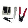 KIT MAQUINAS DE CRIMPAR + TEXTER J11-RJ12-RJ45