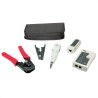 KIT MAQUINAS DE CRIMPAR + TEXTER J11-RJ12-RJ45