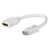ADAPTADOR MINI DVI (M) - HDMI 19 PINES (H)   0.2Mt