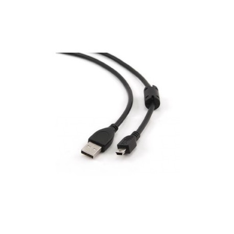 CABLE USB 2.0 TIPO A(M)- USB B Mini 5 pines(M) 1.8
