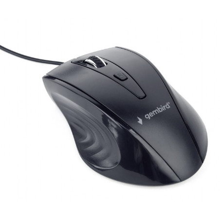 RATON OPTICO NEGRO INALAMBRICO USB 4 BOTONES