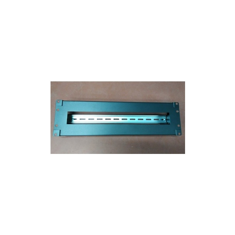 PANEL 19"  CARRIL DIN PARA 22 MECANISMOS 3U