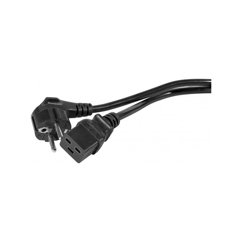 CABLE DE ALIMENTACION SCHUKO - C19  1.8 Mts.