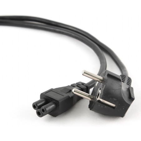 CABLE DE ALIMENTACION PORTATIL (TREBOL) 1Mts.