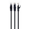 LATIGUILLO NEGRO UTP CAT6 FLEXIBLE ALU/CU(CCA) 2M