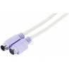 CABLE EXTENSOR TECLADO PS/2 MDIN6 M-H 2Mts