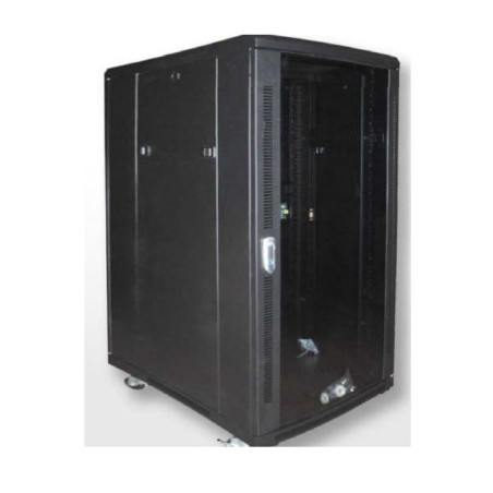 ARMARIO RACK 22U 600 X 800 PUERTA CRISTAL