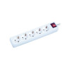 REGLETA 5 TOMAS INTERRUPTOR CON CABLE 5M