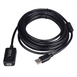 CABLE USB 2.0 AMPLIFICADOR  5M TIPO A(M)- A(H)