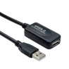 CABLE USB 2.0 AMPLIFICADOR  15M TIPO A(M)- A(H)