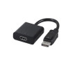 CONVERSOR DISPLAYPORT 20 PIN (M) - HDMI 19 PIN (H)