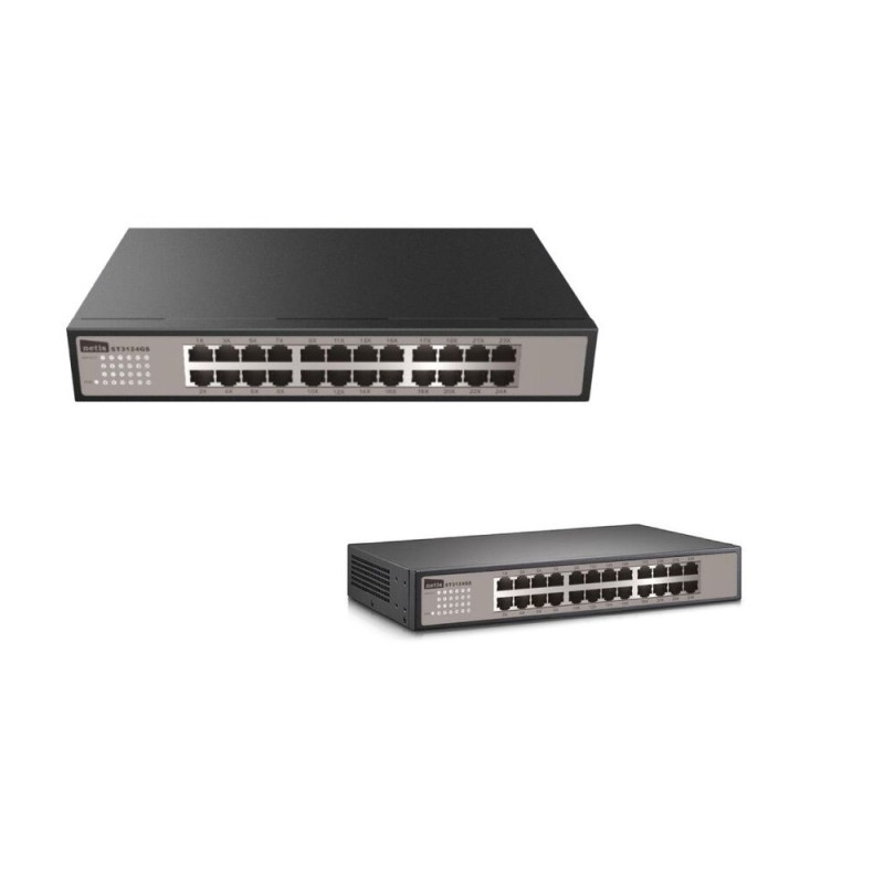 SWITCH GIGABIT 13´´- 19´´ 24P GIGABIT