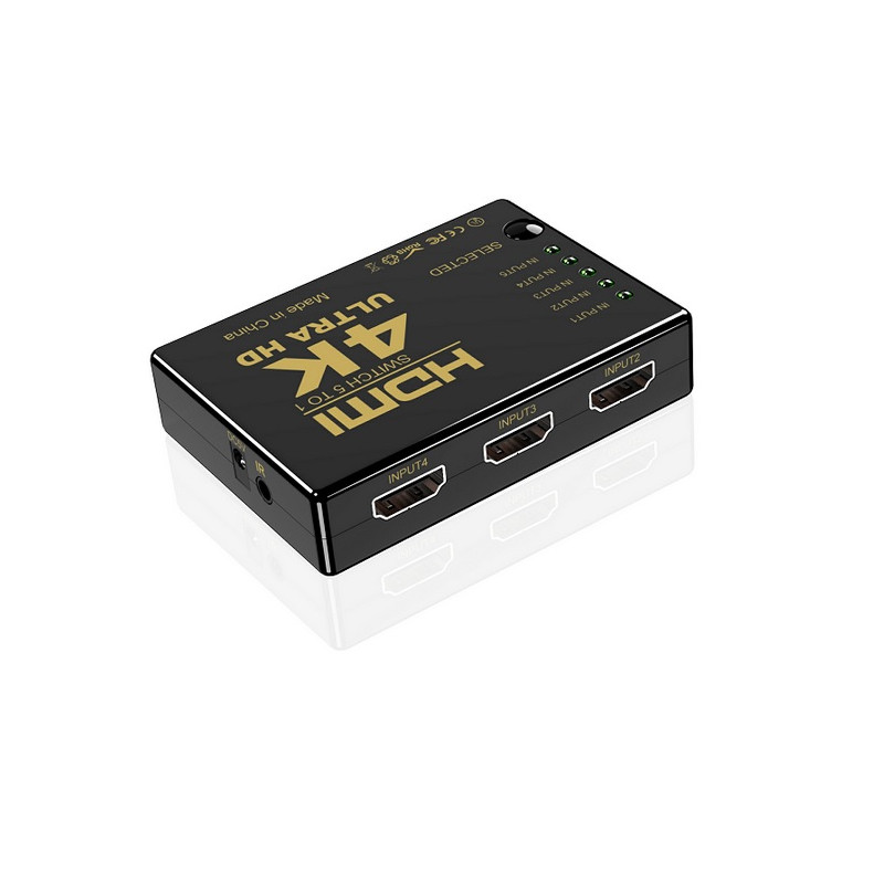 CONMUTADOR AUTOMATICO VIDEO 5 PC´S 1 MONITOR  HDMI