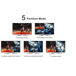SWITCH AUTOM 4 PC´S 1 MONIT HDMI MULTIVIEW SEAMLES