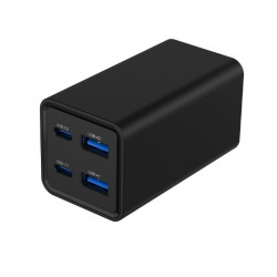 MULTI CARGADOR GaN 2 X USB-C + 2 X USB A 65W