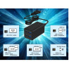MULTI CARGADOR GaN 2 X USB-C + 2 X USB A 65W