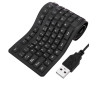 TECLADO FLEXIBLE 109 TECLAS USB NEGRO