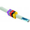KIT MARCADORES CABLES 10 COLORES/ 10 NUMEROS 8mm