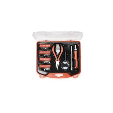 KIT DESTORNILLADORES PRECISION 44 PIEZAS