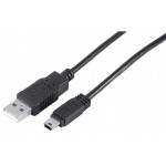 CABLE USB 2.0 TIPO A(M)- USB B Mini 5 pines (M) 2