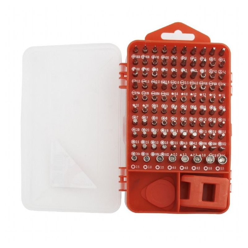 KIT DESTORNILLADORES PRECISION 108 Pzs.