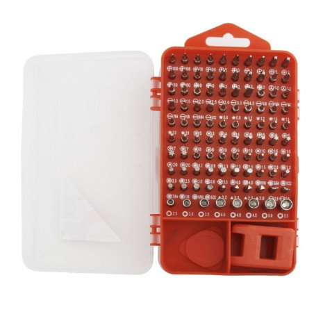 KIT DESTORNILLADORES PRECISION 108 Pzs.