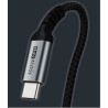 CABLE USB 3.2 Gen2 USB-C (M)-(M) 1m 10G ACODADO