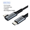 CABLE USB 3.2 Gen2 USB-C (M)-(M) 1m 10G ACODADO
