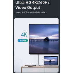 CABLE USB 3.2 Gen2 USB-C (M)-(M) 1m 10G ACODADO