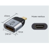 CONVERSOR DE VIDEO USB-C 3.1 (M) - HDMI (H) v.2.0