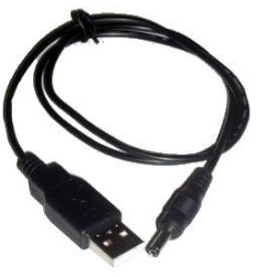CABLE CONEXION USB 2.0 A - POWER DC  3.5mm 1.8m