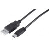 CABLE USB 2.0 TIPO A(M)- USB B Mini 5 pines (M) 06