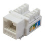 CONECTOR UTP RJ45 HEMBRA PANEL CAT-6 LINXCOM BLANC