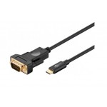 CABLE VIDEO USB-C 3.1 (M) - VGA (M) 1.8m