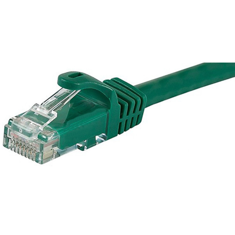 LATIGUILLO VERDE UTP CAT6 FLEXIBLE 1Mts