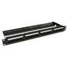PANEL UTP CAT-6  24 PUERTOS RJ45 1U 19´´ CON GUIA