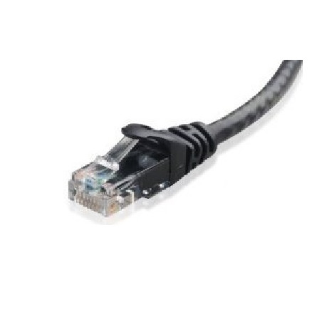 LATIGUILLO NEGRO UTP CAT6 FLEXIBLE 0.3Mts