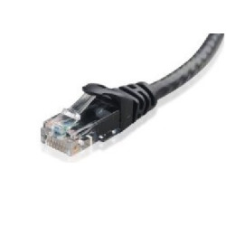 LATIGUILLO NEGRO UTP CAT6 FLEXIBLE 10Mts
