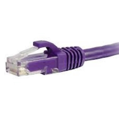 LATIGUILLO MORADO UTP CAT6 FLEXIBLE 0.3Mts