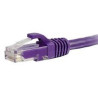 LATIGUILLO MORADO UTP CAT6 FLEXIBLE 15Mts